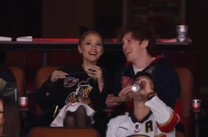 Ariana Grande & Ethan Slater Seen Together At Stanley Cup Final Together